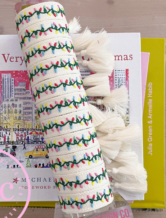 Festive Christmas Lights Bracelet